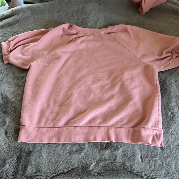 Z Supply Short-Sleeved Sweatshirt - Picture 2 of 3